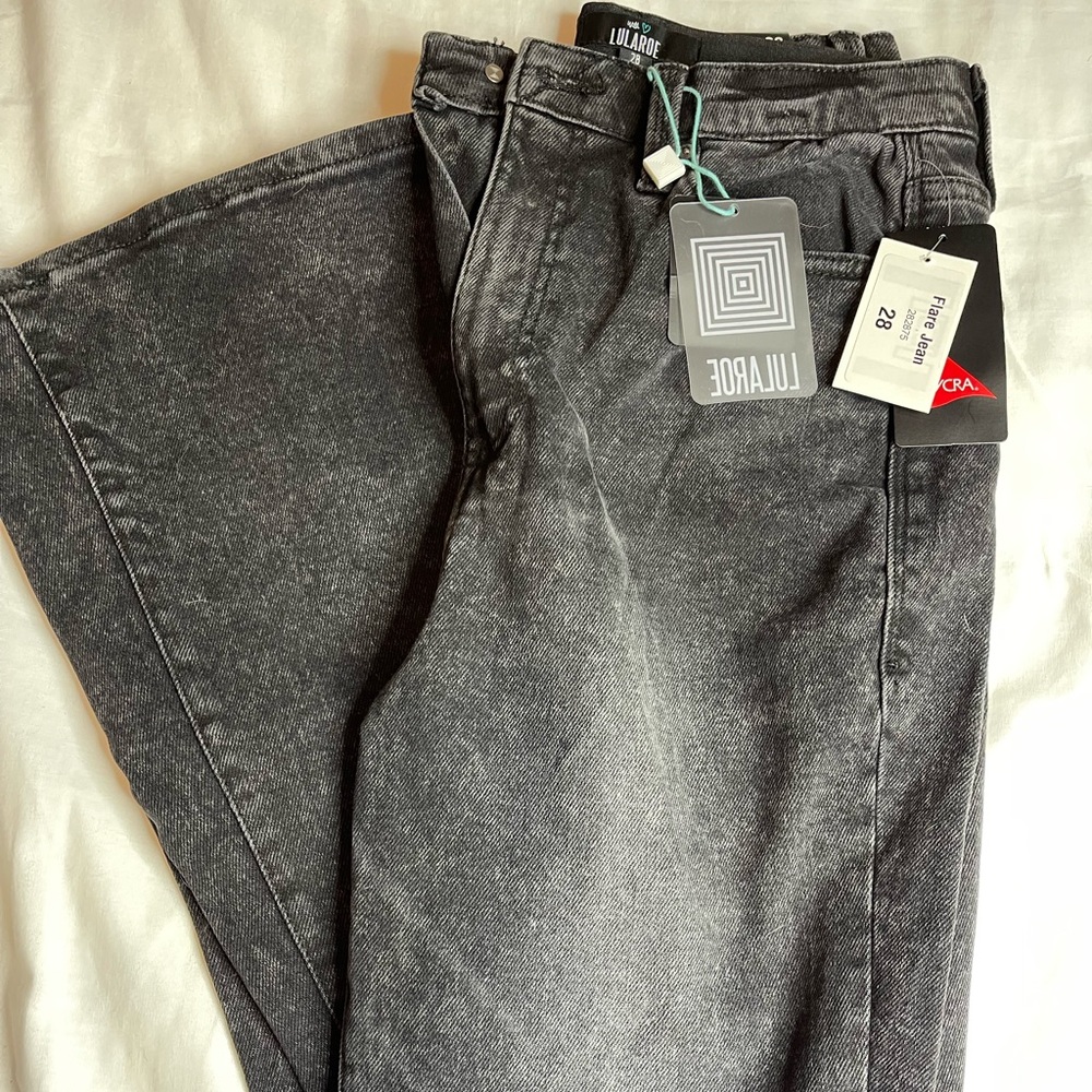 LuLaRoe Black Flare Jeans